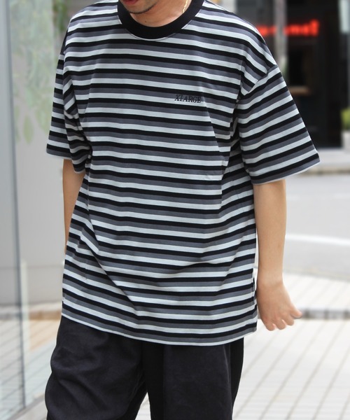 XLARGE 半袖刺繍シャツ M XLARGE（エクストララージ）の「S/S OG WORK SHIRT/ 半袖 ロゴ 刺繍