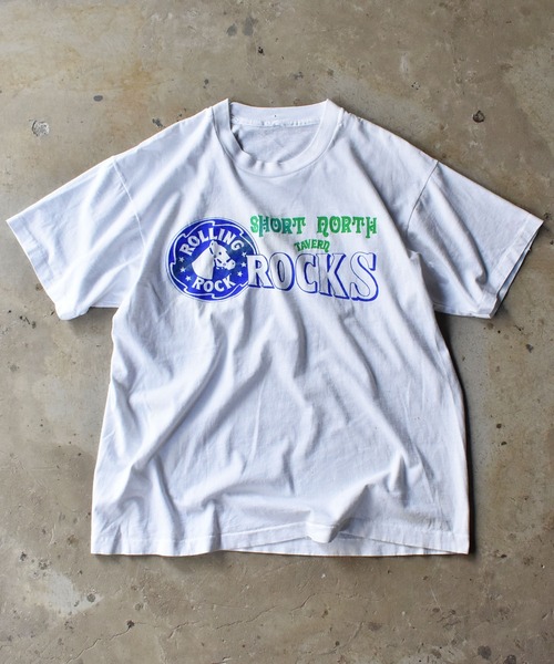VINTAGE tシャツ 「ヴィンテージ古着」90's ROLLING ROCK 企業系