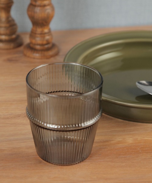 タンブラー プリーツ耐熱スタッキンググラス | studio CLIP | 01