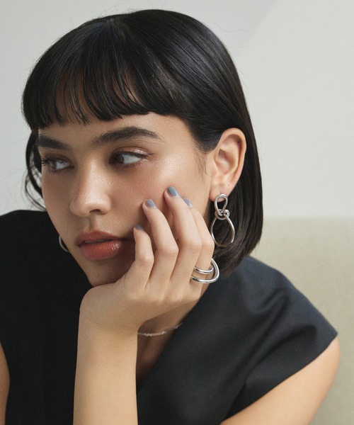 CENE（セネ） ピアス 「CENE」セネ/ノットリンクピアス レディース