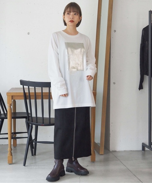 ✨未使用タグ付き✨ AP STUDIO TAFCOT Tシャツ　ロンT 日本製 白尾博物館 ロングTシャツ＜受付期間：～1/20＞ – ワイテルズ