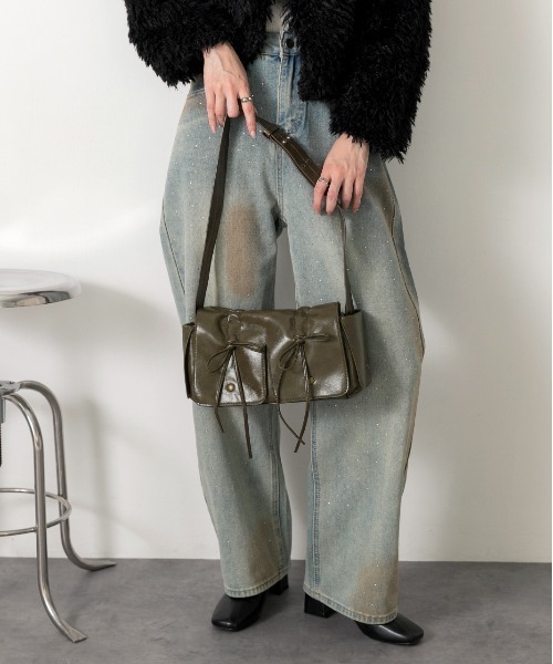 ad thie（アドティエ） ショルダーバッグ バッグ マルチポケット