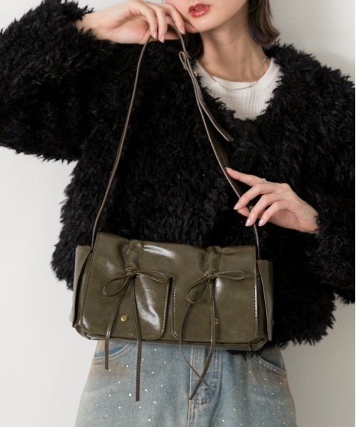 ad thie（アドティエ） ショルダーバッグ バッグ マルチポケット