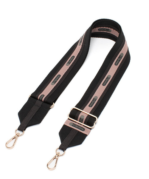 LeSportsac ポーチ 3 TAPE 50MM STRAP シャドウブラックST レディース
