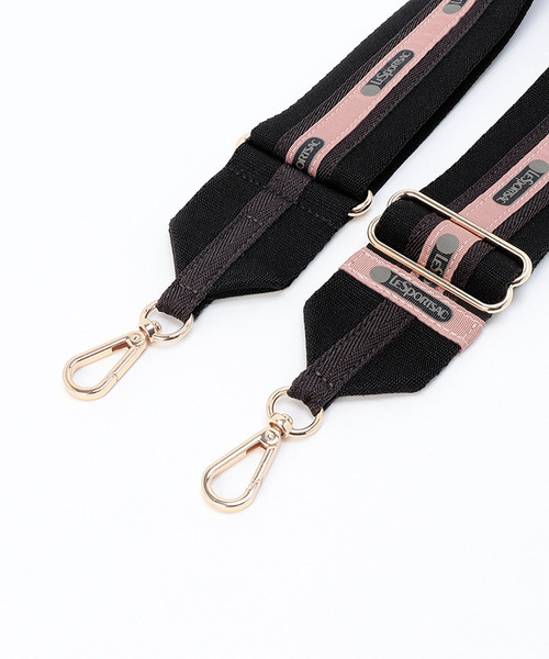 限定■LeSportsac■3TAPE 50MM STRAPシャドウブラック 3 TAPE 50MM STRAPシャドウブラックST（ストラップ
