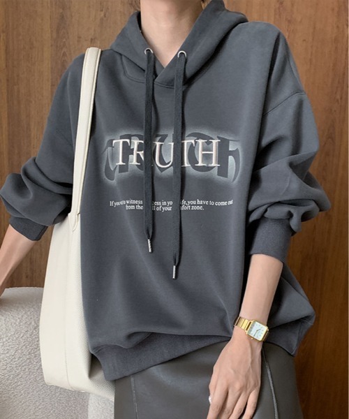 パーカー ロゴ スウェット フーディー レディース : ZOZOTOWN Yahoo!店