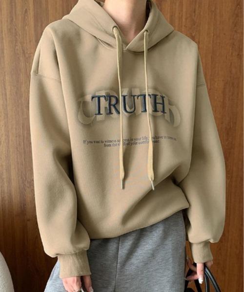 パーカー ロゴ スウェット フーディー レディース : ZOZOTOWN Yahoo!店