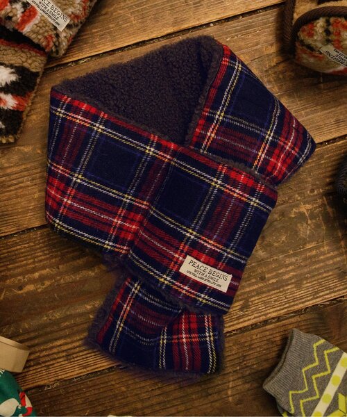BABY MILO kidsマフラー A BATHING APE マフラー BABY MILO KNIT SCARF K キッズ 子供