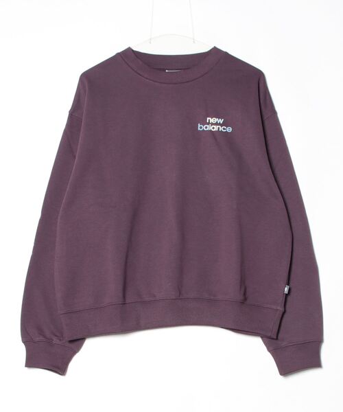 トレーナー スウェット ニューバランス New Balance ドロゴクルー(裏起毛)_New Balance フレンチテリー レディース