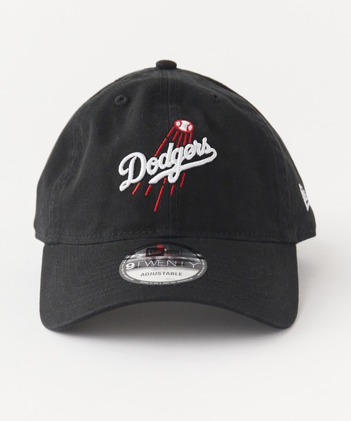 New Era ブラック ベースボールキャップ 新品未使用】NEW ERA ドジャース ベースボールキャップ ブラック
