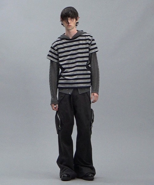 NVRFRGT 3D カーゴパンツ NVRFRGT / ネヴァーフォーゲット】3D TWISTED CARGO PANTS