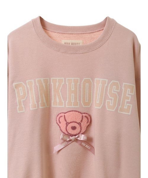 ピンクハウス　テディベアプリントスウェット セール】 テディベアプリントスウェット （スウェット）｜PINK