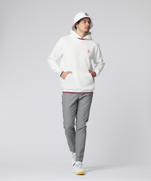 Psycho Bunny（サイコバニー） パーカー 「GOLF」フォントジャガード