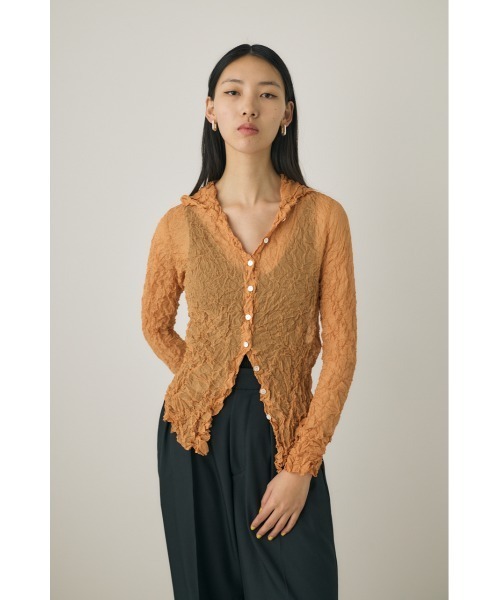ブラウス シャツ 「M_」RE POLYESTER WRINKLED シャツ レディース M_ ブラウス シャツ 「M_」RE POLYESTER WRINKLED レディース