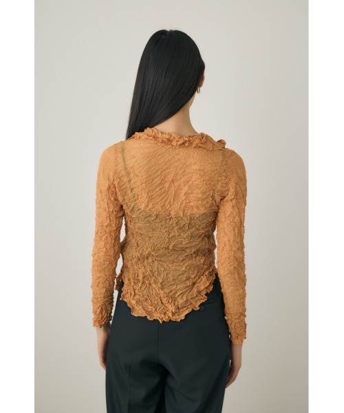 ブラウス シャツ 「M_」RE POLYESTER WRINKLED シャツ レディース M_ ブラウス シャツ 「M_」RE POLYESTER WRINKLED レディース