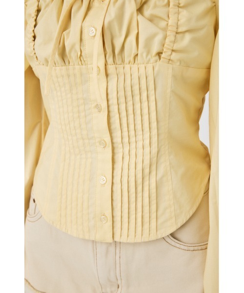 MOUSSY（マウジー） ブラウス シャツ PUFF SLEEVE CORSET FIT ブラウス