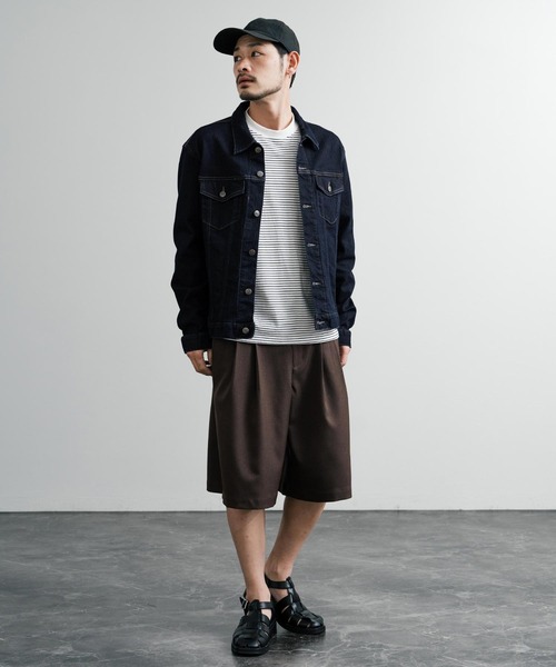 Hanes デニムジャケット gジャン ヘインズ ショート丈