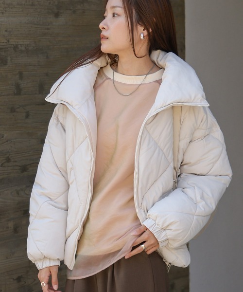 「Bab」 ブルゾン M グレー レディース_画像2
