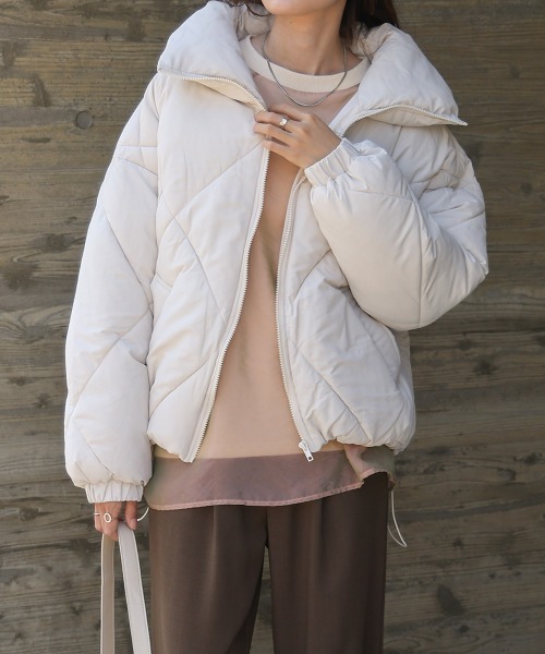 「Bab」 ブルゾン M グレー レディース_画像5