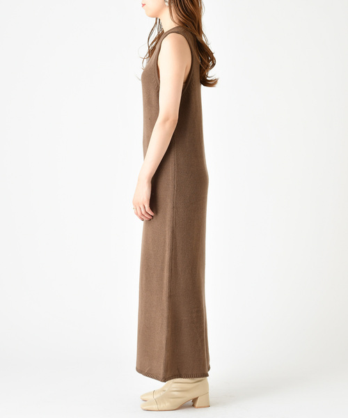 「mystic」 コンビワンピース FREE ブラウン レディース_画像8