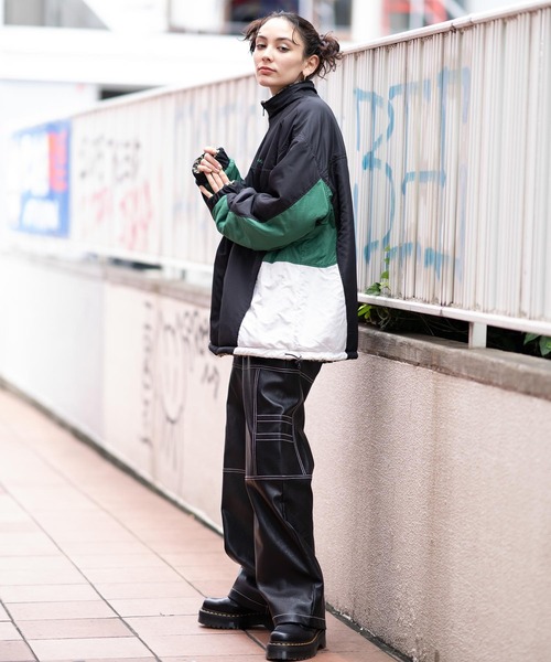 X-girl（エックスガール） ジップアップブルゾン M イエロー