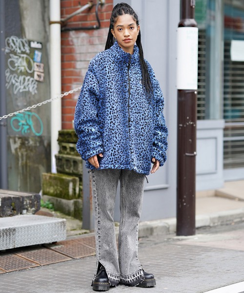 X-girl（エックスガール） ジップアップブルゾン M イエロー