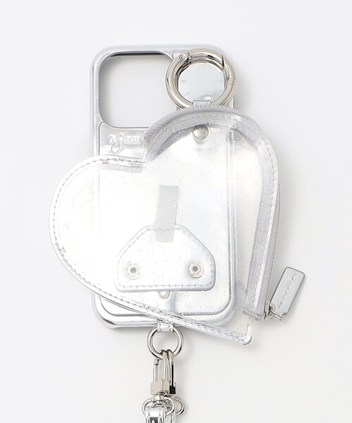 MAX80%OFF／セール開催中 「ajew」PVC スマホケース ajew HEART POCKET PLANET iPhoneアクセサリー