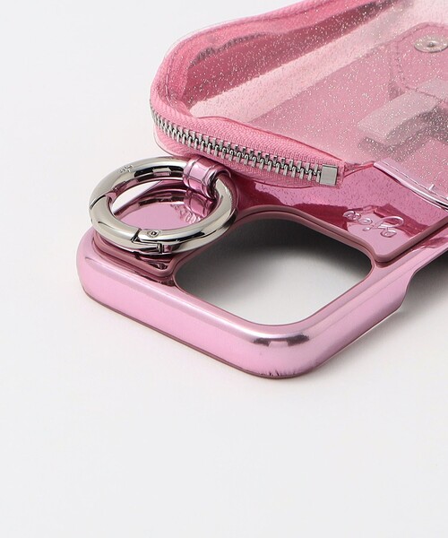 ajew スマホケース 「ajew」PVC HEART PLANET POCKET
