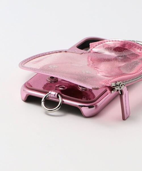 ajew スマホケース 「ajew」PVC HEART PLANET POCKET