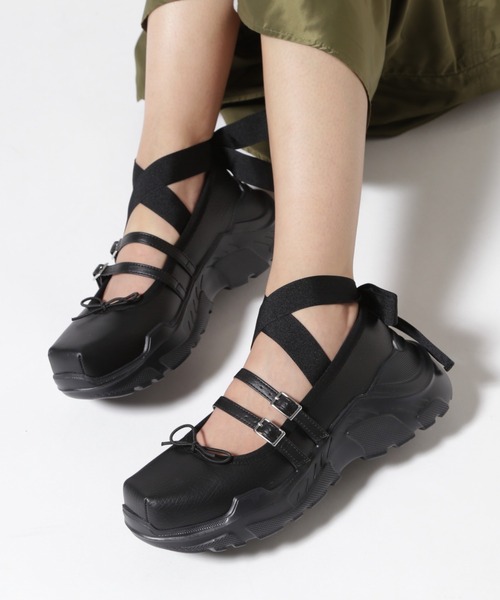 AKIKO AOKI バレエシューズ Giselle-faux leather BK×BK – AKIKOAOKI(アキコアオキ)公式