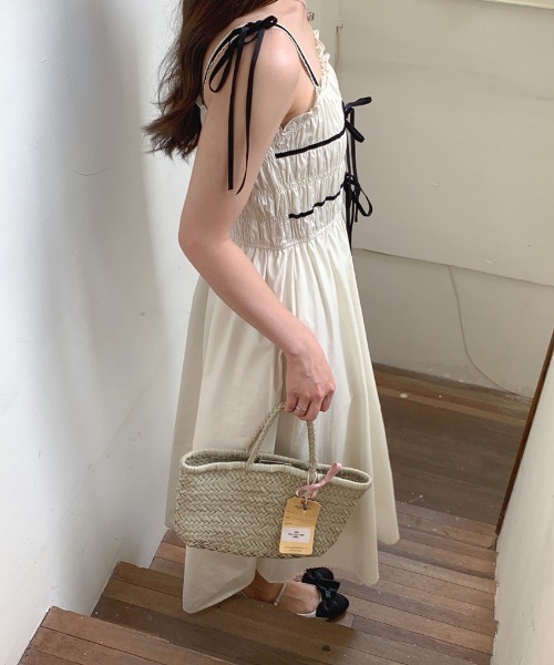 gossip!ロサンゼルス ワンピース モノトーン 大人ガーリーワンピース