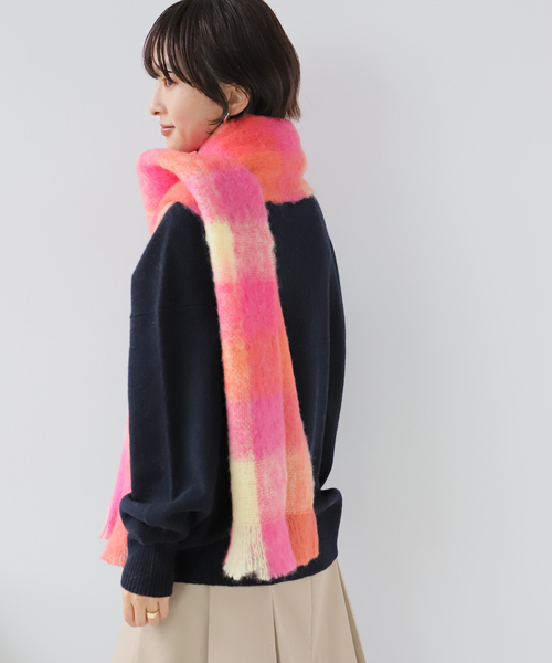 FOXFORD（フォックスフォード） マフラー FREE ダークパープル