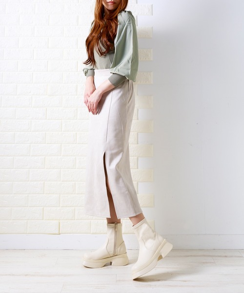 「attagirl」 ショートブーツ LL ブラック レディース_画像9