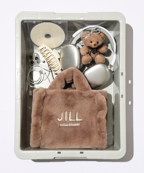 ベアチャーム　ベージュ&ブラウン ジルバイジルスチュアート JILL by JILLSTUART ベアチャーム