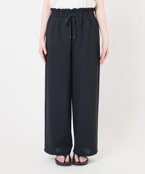 未使用JOURNAL STANDARD relume ワイドパンツ 38 JOURNAL STANDARD relume スラックス パンツ LANATECワイド