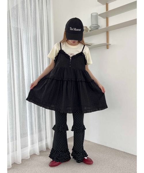 WC パンツ ドットフリルフレアパンツ レディース : ZOZOTOWN Yahoo!店