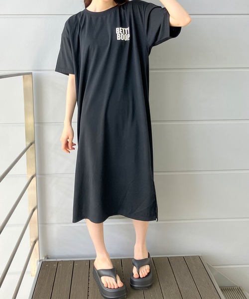 ワンピース BETTY BOOPバックプリントTシャツワンピース | GLAMOROUS JANE | 06