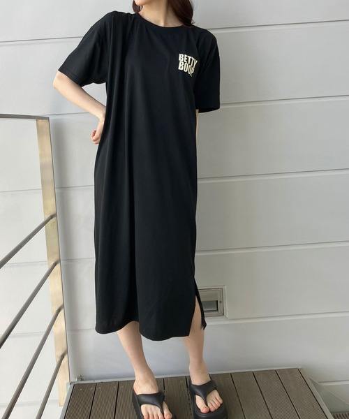 ワンピース BETTY BOOPバックプリントTシャツワンピース | GLAMOROUS JANE | 08