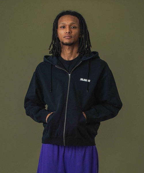 【早い者勝ち】XLARGE 希少 ジップパーカー L ブラック XLARGE パーカー SLANTED OG ZIP HOODED SWEATSHIRT メンズ