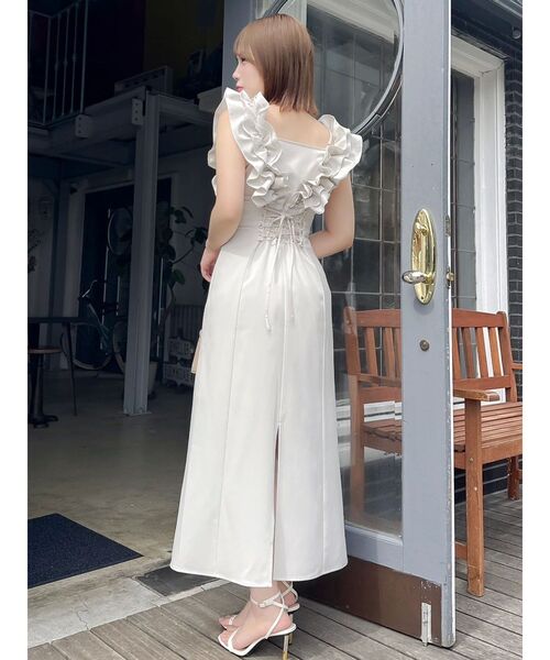 dazzlin（ダズリン） ワンピース 「WEB限定」カスレフラワーIライン