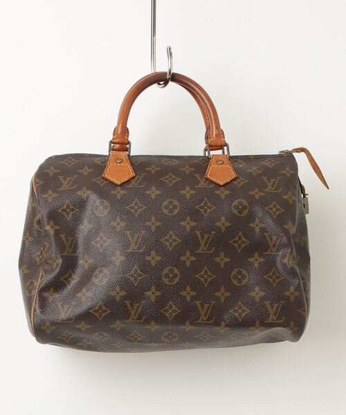 ルイ・ヴィトン ハンドバッグ ブラウン 中古・古着通販】LOUIS VUITTON (ルイ ヴィトン) ハンドバッグ