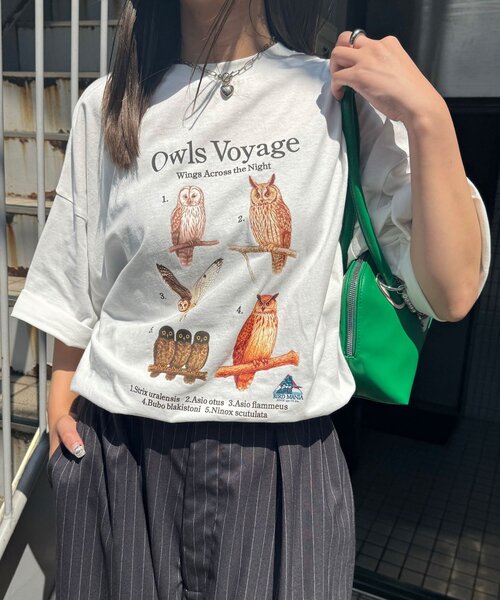 CIAOPANIC（チャオパニック） tシャツ 半袖 「BIRDMANIA/バードマニア