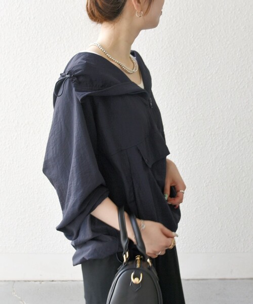 SHIPS any パーカー any:「多機能/洗濯機可能」ナイロン タスラン