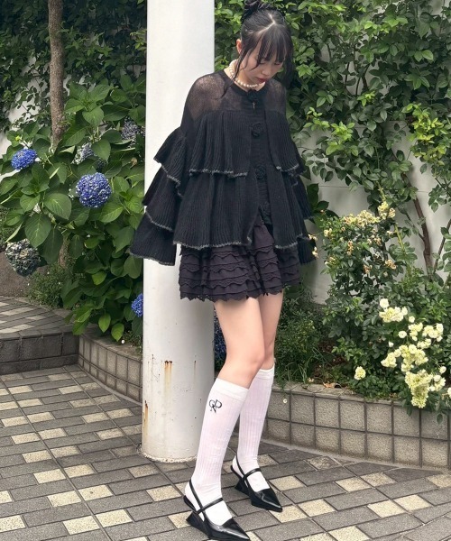 Candy Stripper（キャンディーストリッパー） カーディガン ROSE SHEER