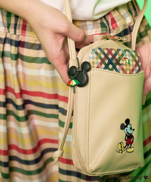 Disney（ディズニー） スマホショルダー キーホルダー Mickey/Arnold