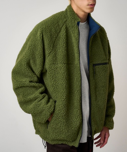Gramicci（グラミチ） ブルゾン アウター REVERSIBLE SHERPA JACKET