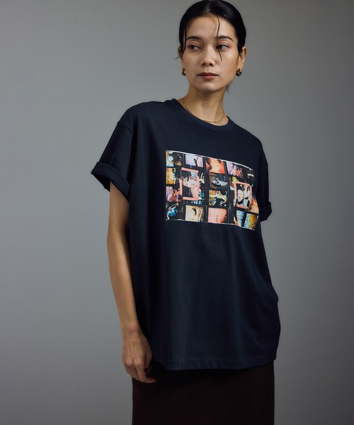 tシャツ Jim GoldbergフォトプリントTEE レディース