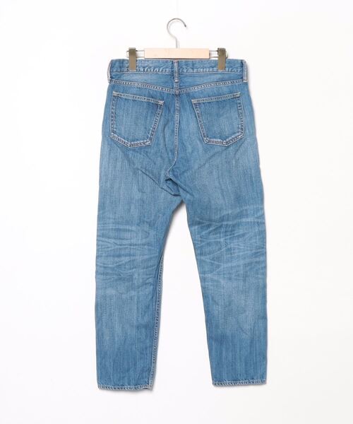 「green label relaxing」 加工デニムパンツ 40 ブルー レディース