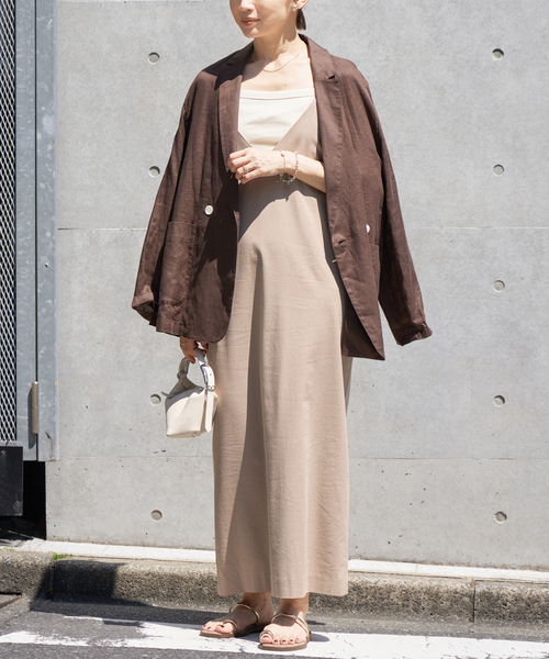 IENA（イエナ） ワンピース ラミーMIXキャミワンピース : ZOZOTOWN