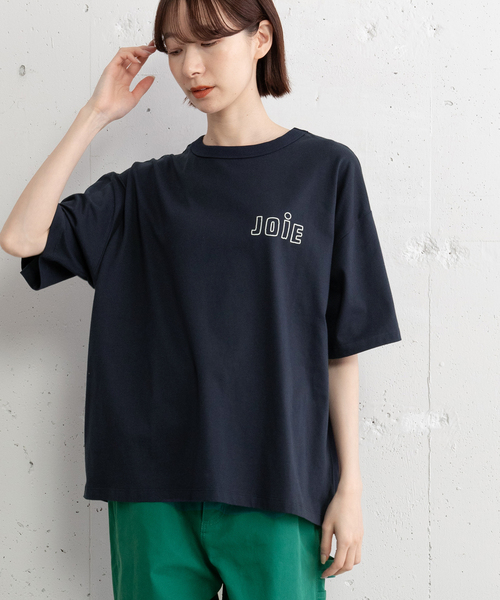 POU DOU DOU（プードゥドゥ） tシャツ JOiEバックロゴ刺繍Tシャツ
